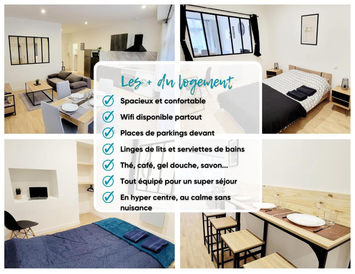 Apartamento Le Wlerick 2 - Hyper Centre - Au Calme - Wifi Mont de Marsan Exterior foto